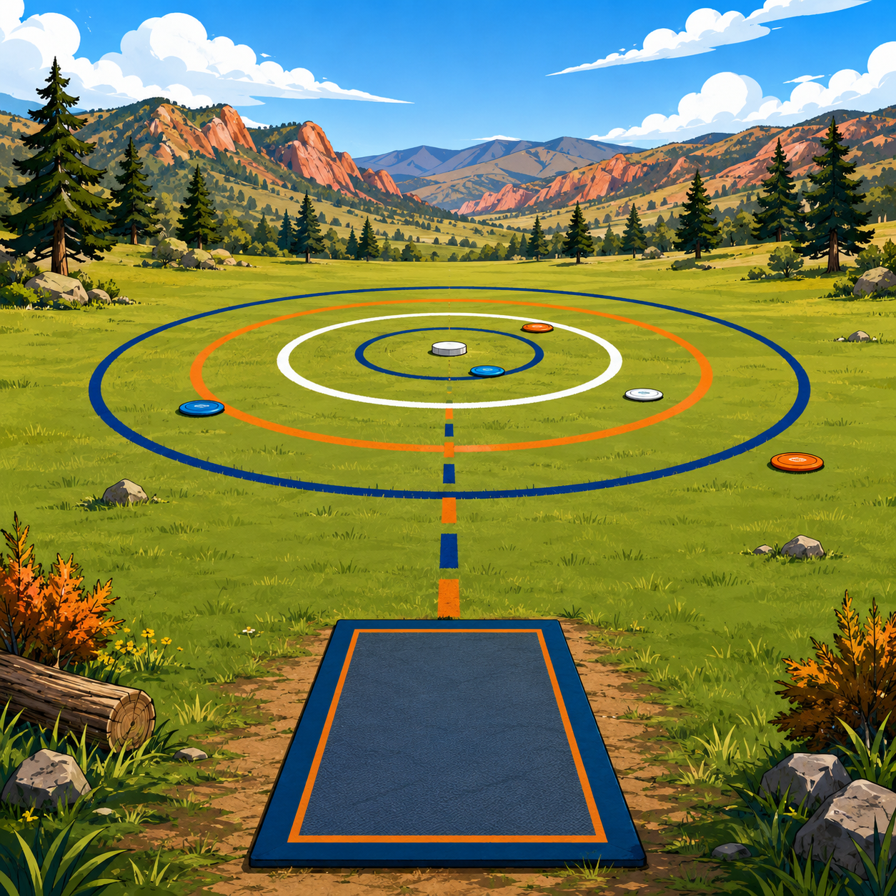 Field diagram for Basecamp Bullseye