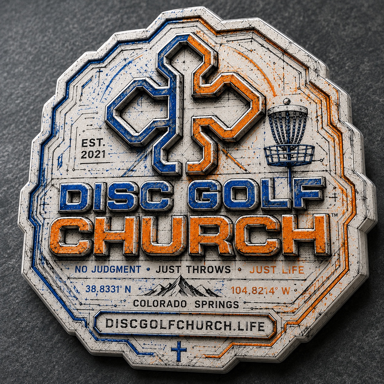 Disc Golf Church — No Judgment. Just Throws. Just Life.